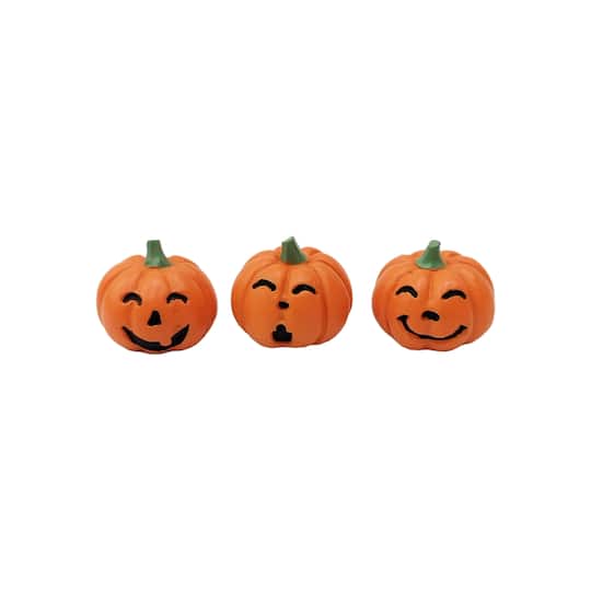 Mini Jack-o'-Lanterns, 3ct. by Ashland®